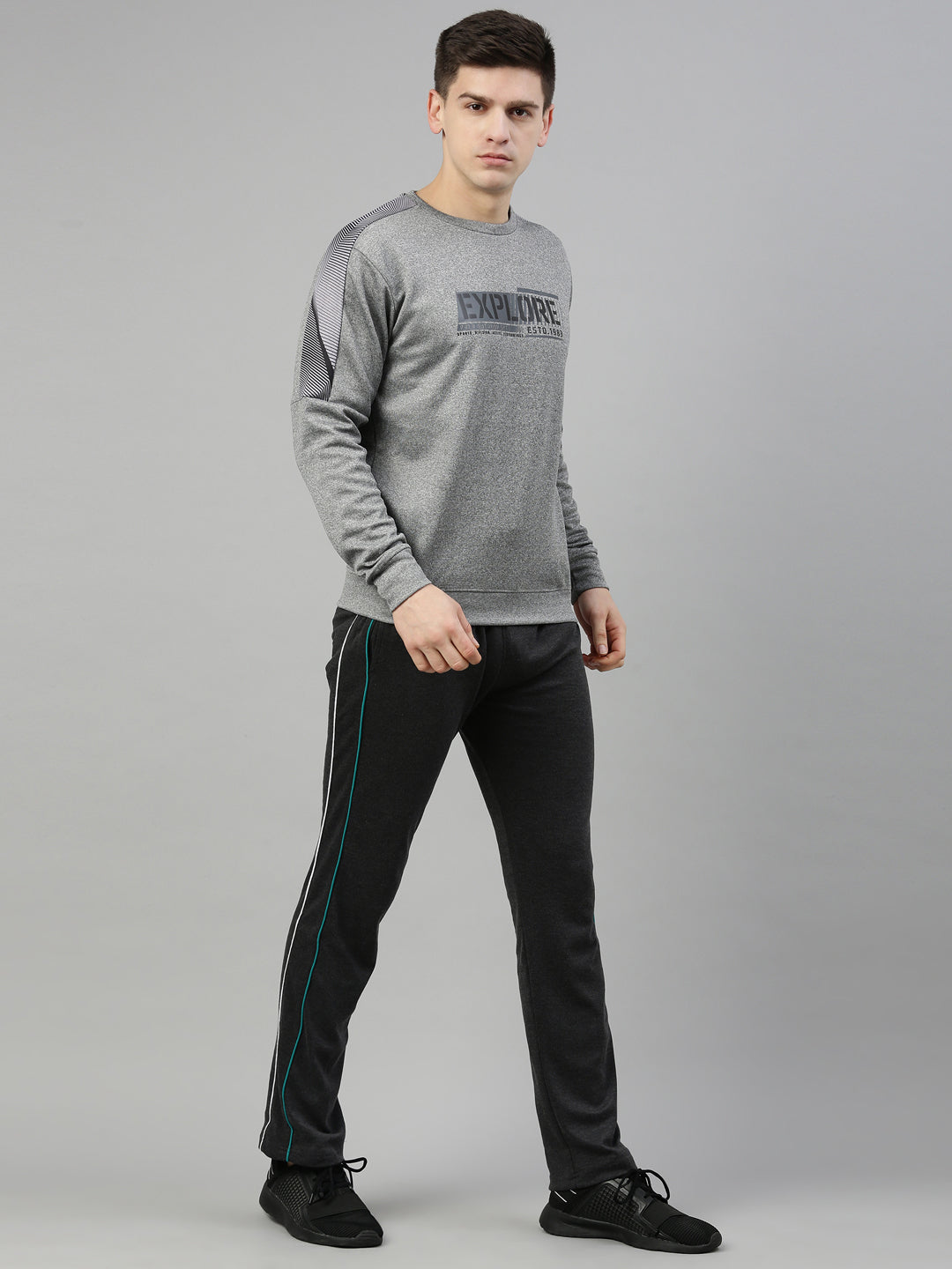 Men's Solid Classic Track Pants