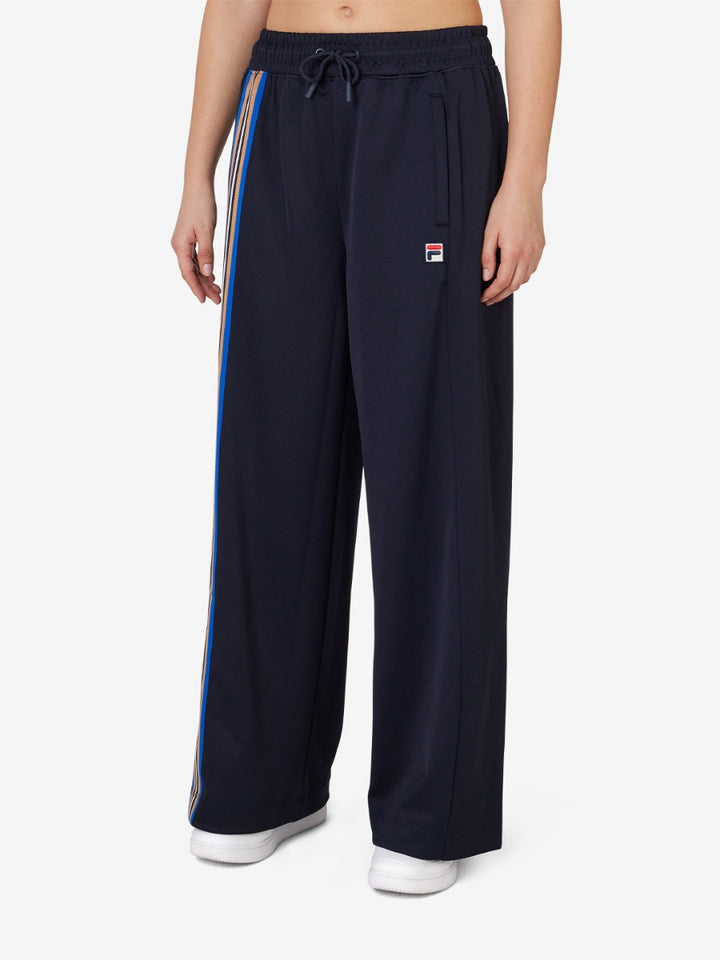Women Flared Pants With Seven Stripes Tape Detail