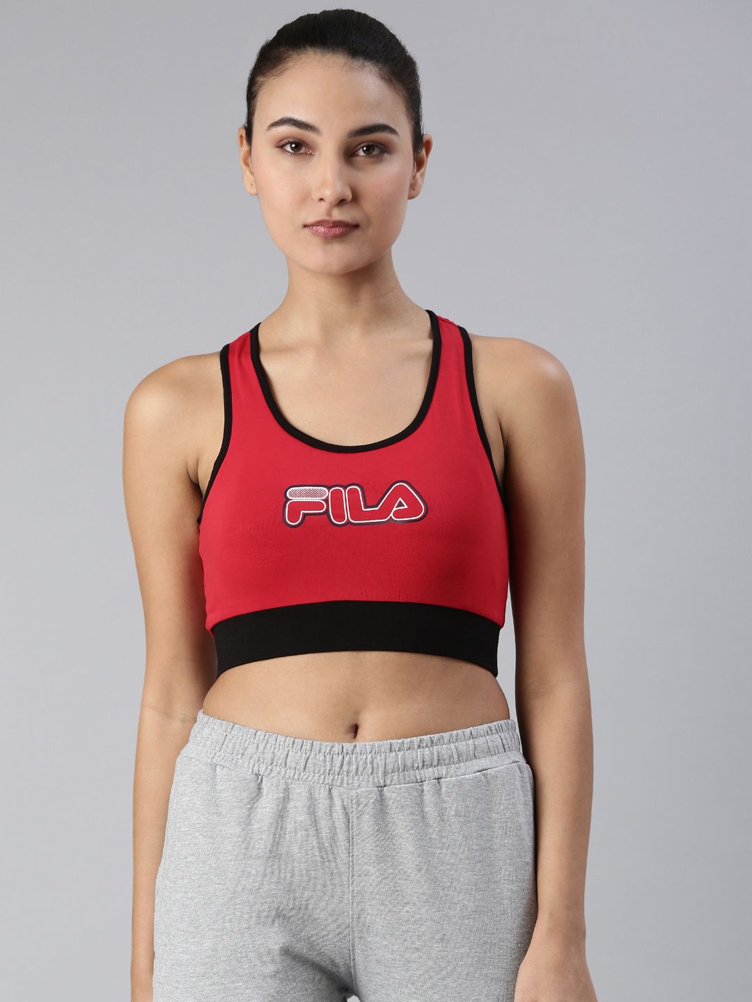 FILA Women Sports Bra - Buy Pink FILA Women Sports Bra Online at Best  Prices in India