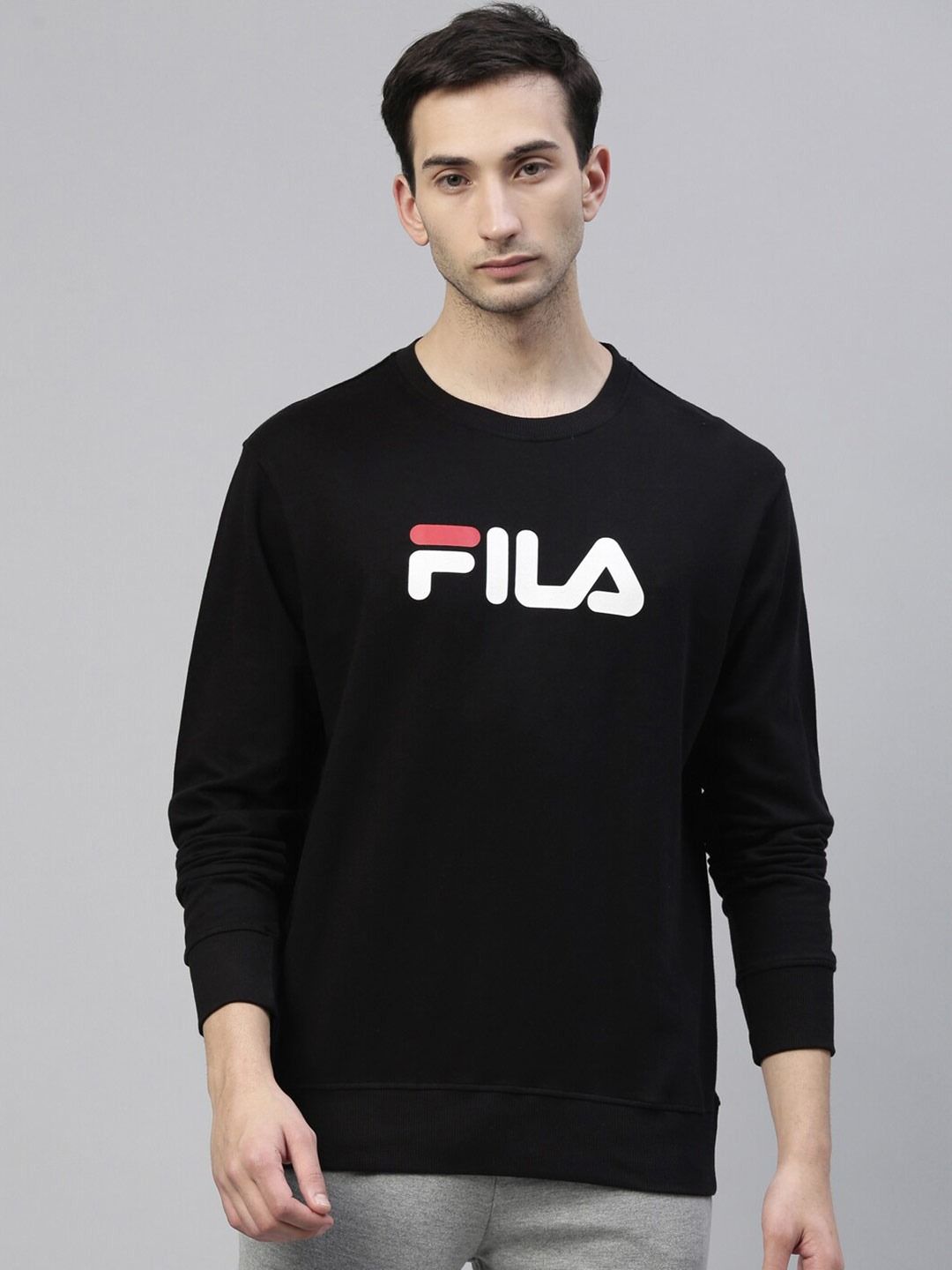 Fila classic shop logo sweatshirt