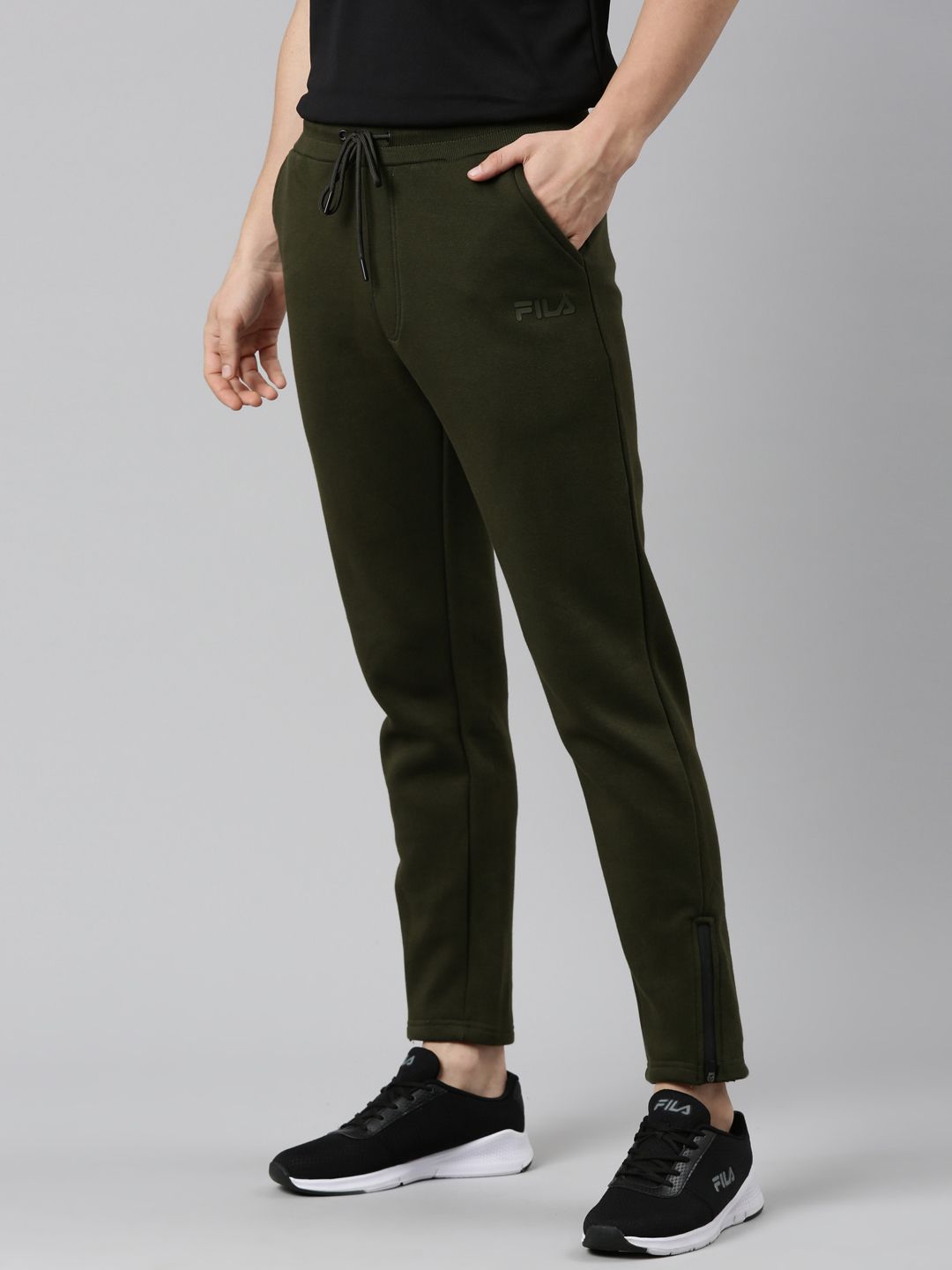 Buy FORCE IX Printed Regular Fit Cotton Men's Track Pant | Shoppers Stop